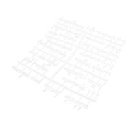 TEMPNAP 2 Sets Plastic Felt Board Letters Replaceable Alphabet Accessories for Desktop Message Boards DIY Interchangeable Letters Home Office