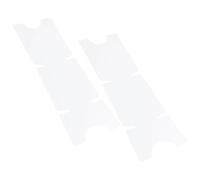 TEMPNAP 2 Sheets Tpu Bicycle Crank Protector Covers for Crank Arm and Chainring, Easy Self-adhesive Installation, Protective Film for Road Bike Cyclists