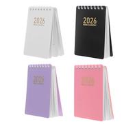 TEMPNAP 2026 Monthly Calendar Planner Notebook A7 Size Coiled Bound Schedule Planner Notebook with Smooth Writing Experience and Ink Bleed Resistant Paper for Scheduling and Journaling