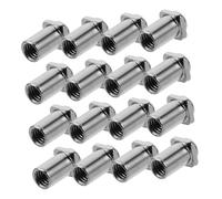 TEMPNAP 20pcs Drum Swivel Nuts Drum Replacement Parts Spare Part for Tom Lug Tom Spare Cymbal Stand Accessories for Electronic Nut