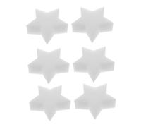 TEMPNAP 20pcs Five-Pointed Oil-Absorbing Pool Sponges Made of Sturdy Sponge Material for Efficient Bathtub and Swimming Pool Filter Cleaning and Maintenance