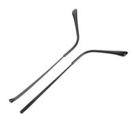 TEMPNAP 2pcs Black Metal Glasses Replacement Temples Arms for Eyeglasses Repair Kit Compatible with Myopia Frames, Sturdy Spectacle Spare Parts for Vision Care