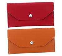 TEMPNAP 2pcs Cash Budget Envelope Wallet Money Bag Pouch Reusable for Business Personal Finance for Wedding Money Organizer