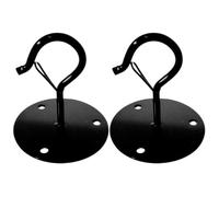 TEMPNAP 2pcs Ceiling Plant Hook Heavy Duty Plant Hooks 5.5inch Carbon Steel Strong Load-Bearing Hanging for Lanterns and Lights Home Decoration