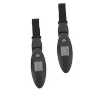 TEMPNAP 2pcs Digital Luggage Scales for Suitcases Portable Handheld Weight Checker with High Precision Electronic Measurement Ergonomic Grip for Travel and Shipping