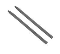 TEMPNAP 2pcs Graphite Conductive Rods for Educational Labs and Industry, High Temperature Resistance Graphite Electrolytic Rods Lightweight Cylinder Design for Laboratory