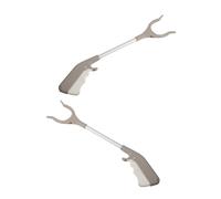 TEMPNAP 2pcs Lightweight Aluminum Alloy Grabber Reacher Tool Trash Claw for Seniors Litter Picker for Parks and Public Areas Durable and Reliable Grip for Easy Waste Collection