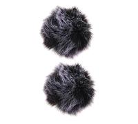 TEMPNAP 2pcs Microphone Wind Cover Splash Protector for High Density Structure for Noise Reduction for Recording Studios Stages and Meetings