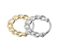 TEMPNAP 2Pcs Nose Rings Non Pierced Clip Jewelry for Women Minimalist Design with Unique Pattern Lightweight and Durable Nose