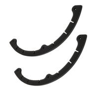 TEMPNAP 2pcs Rubber Snowboard End Protection with Three-hole Design, Collision Protection and Chip Damage Prevention, Suitable for Snowboarding Gear Accessories in Challenging Environments