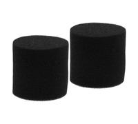 TEMPNAP 2pcs Speaker Port Sponge Plugs for Bass Control and Vibration Reduction Acoustic Damping Inserts for Home Car and Portable Audio Systems Easy Installation Black