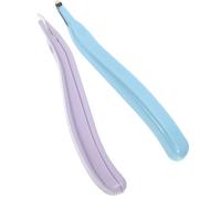 TEMPNAP 2pcs Staple Remover Stick with Rubber Grip and Steel Tip, Universal Applicability and Quick Removing Stapler Tool, Streamlined Design for Classroom and Business Use