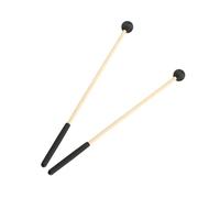 TEMPNAP 2pcs Wooden Handle Mallet Drumsticks for Xylophone and Tongue Drum Kit Percussion Instrument Accessories Elegant Design Suitable for Musicians and Beginners