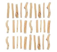 TEMPNAP 30pcs Driftwood for Crafts, Smooth Wooden Craft Sticks for DIY Friendly Home Projects and Family DIY Sessions, Natural Rustic Wood Pieces and Beginners