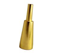 TEMPNAP 3c Size Golden Copper Trumpet Mouthpiece Replacement Part with Smooth Surface for Marching Band Performance, Single Piece Instrument Accessory Gift for Trumpeter