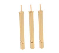 TEMPNAP 3pcs Bamboo Bird Whistle Traditional Flute Musical Instruments Bird Sounds Educational Toy for Boys Girls Play and Imaginative Fun