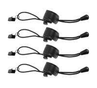 TEMPNAP 4 Pcs Backdrop Clamp Photography Backdrop Clip Abs Nylon Fixing Clamps with Elastic Bands Black Easy Adjustment and Installation for Photography Studio