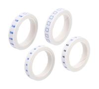 TEMPNAP 4 Rolls Washi Paper Planner Adhesive Tape Weekly Date Tape for Journals and Study Sturdy Japanese Style for Time Management and Year Planning