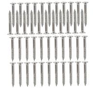 TEMPNAP 40pcs Electric Guitar Pickup Ring Mounting Screws Durable Replacement Screws for Guitar System Easy Installation