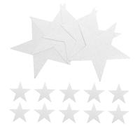 TEMPNAP 48pcs Glitter Paper Star Cutouts for DIY Crafts Classroom Wall Decorations and Bulletin Board Supplies for Creative Drawing Projects and Artistic Expression