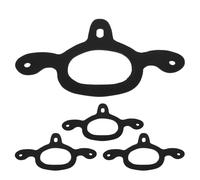 TEMPNAP 4pcs Black Rubber Spur Tie down Straps for Boots, Easy to Attach Western Horse Riding Straps Providing Secure Tiedown Support for Outdoor Riding Activities
