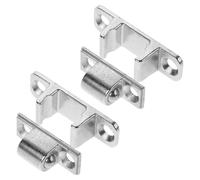 TEMPNAP 4pcs Metal Range Hood Panel Fasteners Glass Panel Mounting Latches Universal Kitchen Appliance Door Catches with Screws for Cooker Hood Replacement