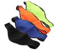 TEMPNAP 4pcs Microphone Belts Microphone Belt Pouches Mic Storage Bags with Buckle Diving Fabric for Fitness Instructors Body Sculpting Random Color