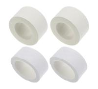 TEMPNAP 4pcs White Cotton Erhu Angle Protectors Instrument Accessories Not Sticky Type Extend The Life of Snake Skin Suitable for Erhu Snake Skin Protection