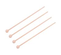 TEMPNAP 4Pcs Wooden Mallets for Musical Instruments Durable Hammers for Enhance Rhythm and Coordination for Percussion and Creative Play