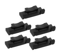 TEMPNAP 5 Sets Heavy Duty Plastic Water Hose Hanger for Wall Mount, Strong Load-Bearing Outdoor Hook for Pressure Washer Hose and Drain Outlet Pipes, Easy Installation, for Garage and Yard