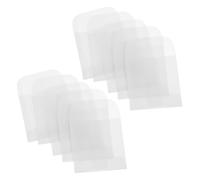 TEMPNAP 50pcs Mini Picture Envelopes Hangtag Envelopes White Parchment Paper Retro Design Practical Small Object Holder for Packing and Coin Rings