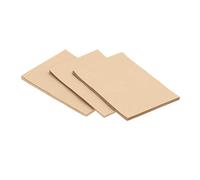 TEMPNAP 50Pcs Vintage Kraft Writing Paper Blank Letter Stationery for DIY Calligraphy Graffiti Smooth Surface Premium Retro Style