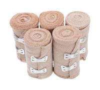 TEMPNAP 5pcs Fabric Finger for Pets, Protective Sports Finger Cover with Convenient Use, Yellow Outdoor Tape for Wounds First Aid and Vet Wrap