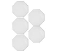 TEMPNAP 5pcs Glass Fabric Pattern Weights with Ergonomic Octagon Shape Consistent Weight for Dressmaking and Quilting Supplies