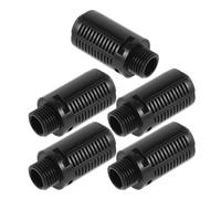 TEMPNAP 5pcs Pneumatic Exhaust Silencer for Tire Machine Replacement, Noise Reduction Plastic Air Valve Muffler for Workshop and Shop Use, 1.6x0.8x0.5in Size
