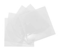TEMPNAP 5pcs Transparent Self-adhesive Protective Film for Table Tennis Racket Sticky Sheet for Paddle Guard Dustproof Rebound Boost Easy to Apply