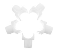 TEMPNAP 5pcs Wheelchair Rail Guide Wheelchair Supports Guide Abs Support Blocks Prevent Seat Shifting Secure Seat Attachment Replacement Parts