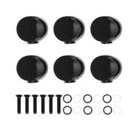 TEMPNAP 6 Pcs Metal Guitar Tuners Durable Guitar String Tuning Pegs Easy Install Tuning Keys Head Replacement