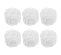 TEMPNAP 6 Rolls Sausage Netting Roll Cotton Thread Rope for Tying Pig's Feet and Ham Meat Packaging Net Suitable for Professional Use