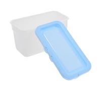 TEMPNAP 60 Laundry Pod Organizer Laundry Room Organization Container Large Capacity Blue Pp Material Elegant Sleek Minimalist Design Versatile Use Storage Box