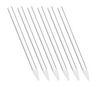 TEMPNAP 6pcs Precision Glass Grinding Stick with Rounded Cone Tip for 1.5ml Centrifuge Tubes, Smooth Bubble-free Surface Hand Grinding Pestle for Molecular Research and Science Experiments
