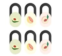 TEMPNAP 6pcs Ultra-thin Abs Webcam Cover Slide Set for Laptop and Tablet, Anti-hacking Privacy Protection Camera Cover for Computer Use