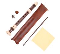 TEMPNAP 8-hole Soprano Recorder Abs Resin Musical Instrument English Classical Style B Key Beginner Student Practice Wind Instrument for Children and Students