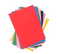 TEMPNAP 80PCS Mixed Color Eva Foam Paper Sheets Flexible Scrapbooking Crafts Paper for DIY Gift Decoration with Bright Non Adhesive Foam Sheets