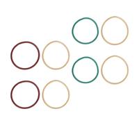 TEMPNAP 8pcs Elastic Steel Massage Bracelets for Wrist with Acupressure Function and Super Elasticity, Fashionable Appearance Suitable for Home and School Meridian Activity Random Color
