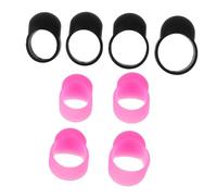 TEMPNAP 8pcs Silicone Drumstick Finger Sleeves for Handpan and Lotus Drum with Precise Control and Comfortable Fit, for Drum Performances and Percussion Accessories