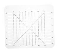 TEMPNAP Acrylic Quilting Ruler Transparent Square Template for Sewing and Patchwork Tailor Guide for Precise Cutting and DIY Embroidery Markings for Easy Measurement