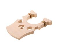 TEMPNAP Adjustable European Cello Bridge Made of Maple Wood for 3/4 Size Cellos with Low and Tall Bridge Options, Delivering Rich and Expressive Tone for Music Training Institutions