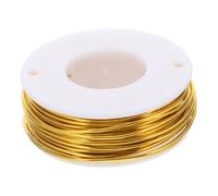 TEMPNAP Aluminum Wire Flexible Metal Crafting Strap for Jewelry Beading Scientific Experiments Gardening Plant Support Weatherproof Coil for DIY Floral Binding