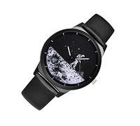 TEMPNAP Astronaut Watch for Men and Women Stylish Leather Band Wristwatch for Every Occasion Precise Movement Comfortable and Versatile Couples and Friends